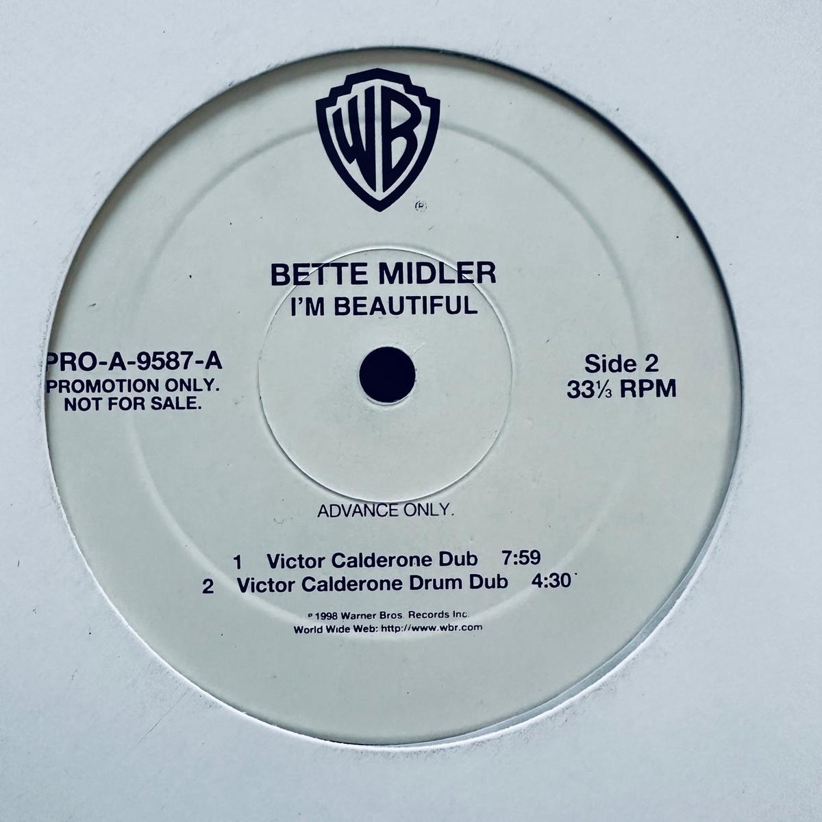 Bette Milder - I'm Beautiful (PROMO 12" LP) Victor Calderone Mixes Vinyl - Used