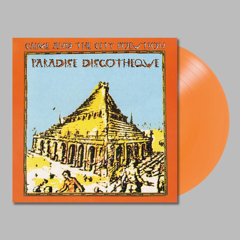 CRIME & THE CITY SOLUTION – Paradise Discotheque (2023 Reissue) – LP – Transparent Orange Vinyl