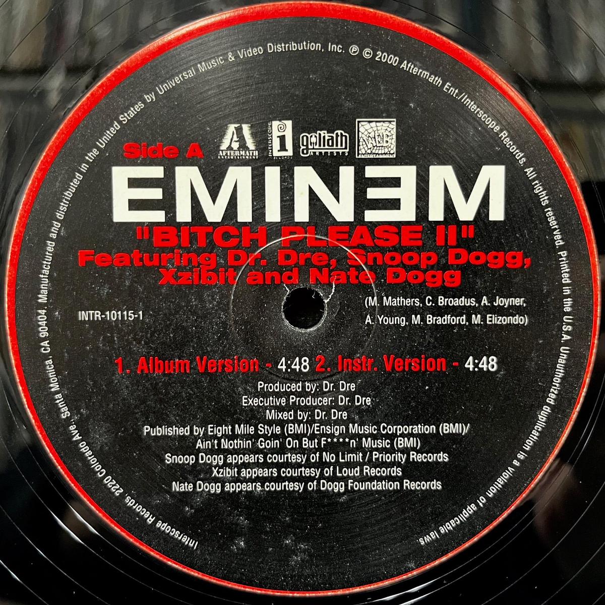 EMINEM / Bitch Please II (INTR-10115-1, 12inch)