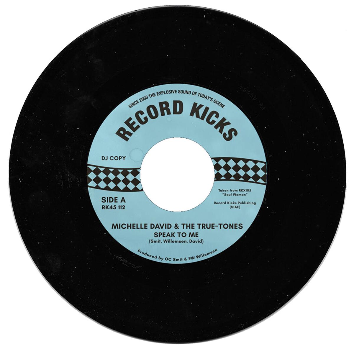 MICHELLE DAVID & THE TRUE-TONES – Speak To Me / Running – 7” – Black Vinyl [DATE TBC]