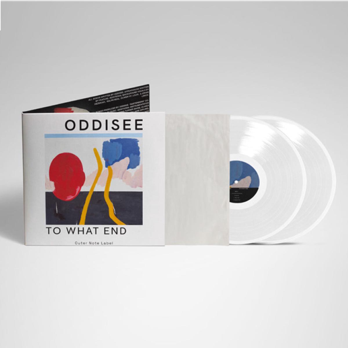 ODDISEE – To What End – 2LP – Gatefold White Vinyl [MAY 26]