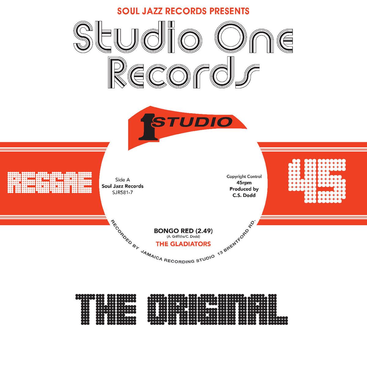 (PRE ORDER 3/20/26) Bongo Red (VINYL 7") | - - REGGAE *NEW*