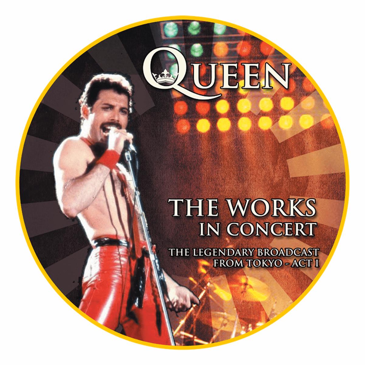 The Works In Concert: The Legendary Broadcast From Tokyo – Act I (Picture Disc) – Queen [Colour Vinyl]