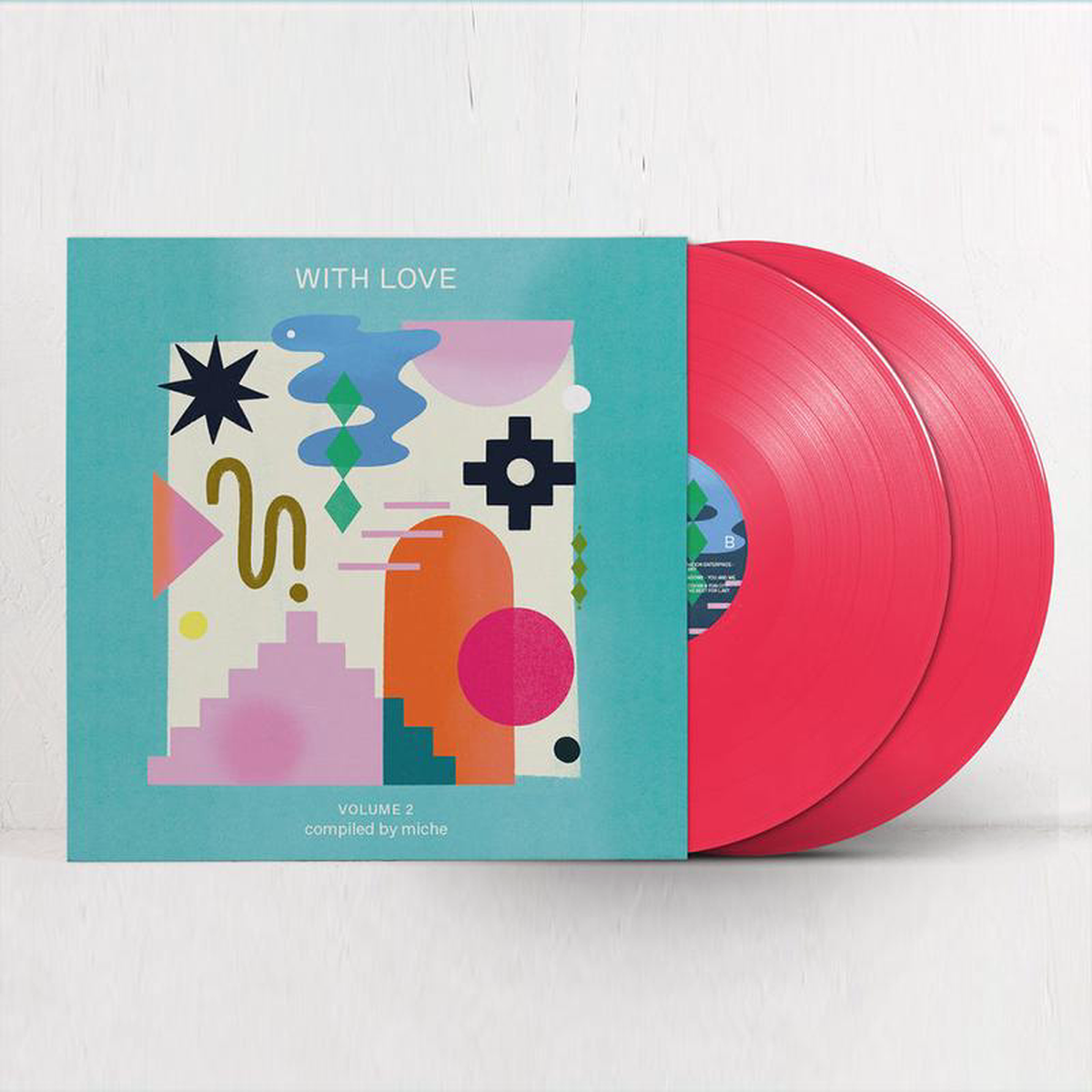 VARIOUS 8211 With Love Volume 2 Compiled By Miche 8211 2LP 8211 Pink Vinyl