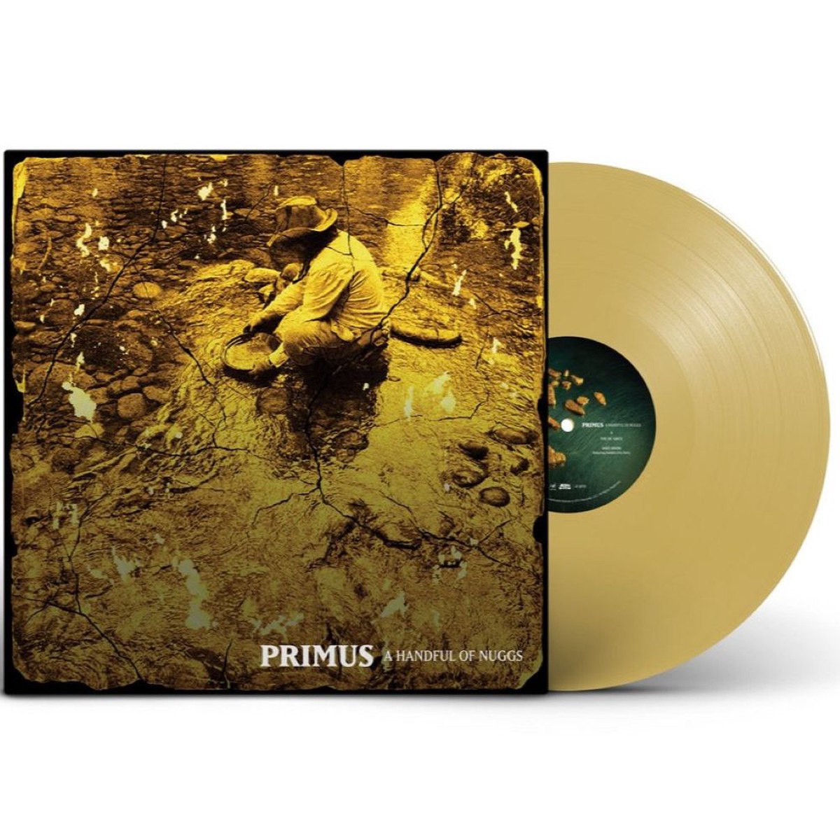 Primus A Handful Of Nuggs 12″ Vinyl Single Gold Colour Due Out 17/07/26