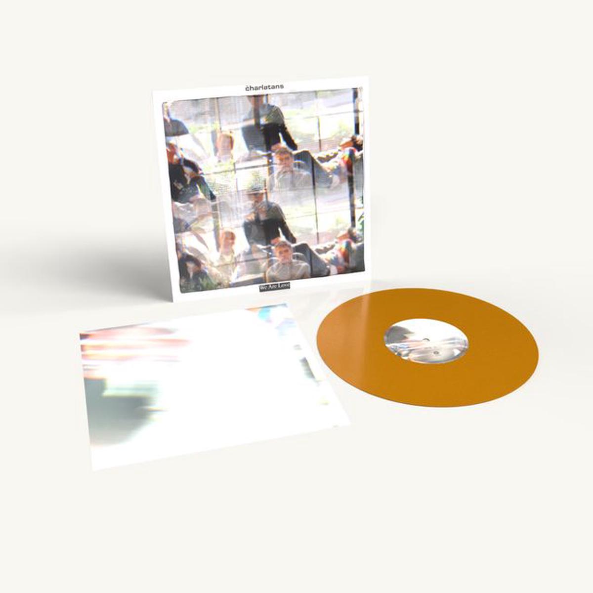 THE CHARLATANS – We Are Love – LP – Translucent Orange Colour Vinyl