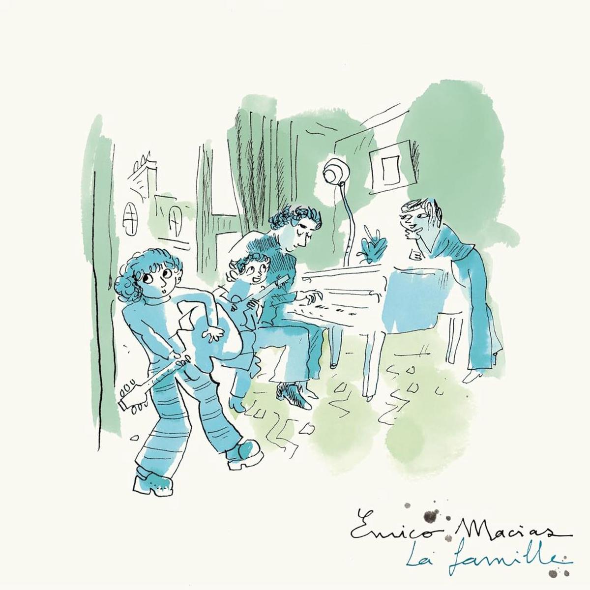 Enrico Macias La Famille Vinyl LP 2024 – Default Title