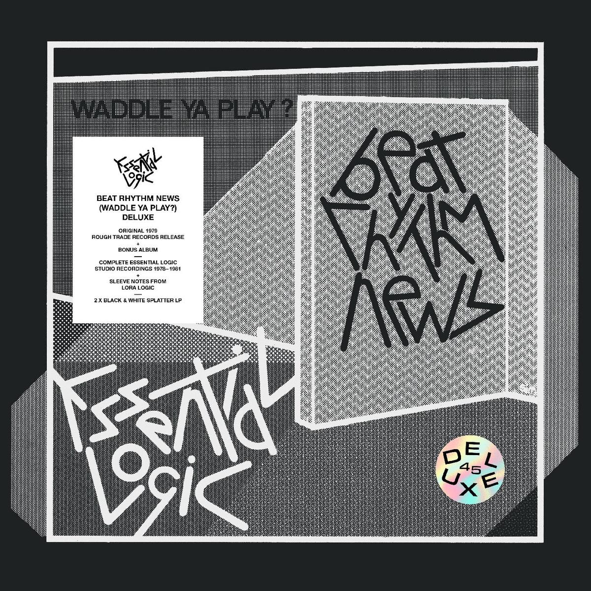 Essential Logic Beat Rhythm News (Waddle Ya Play?) (45Th Anniversary Edition) (Deluxe Edition, Black & White Splatter Vinyl) – Default Title