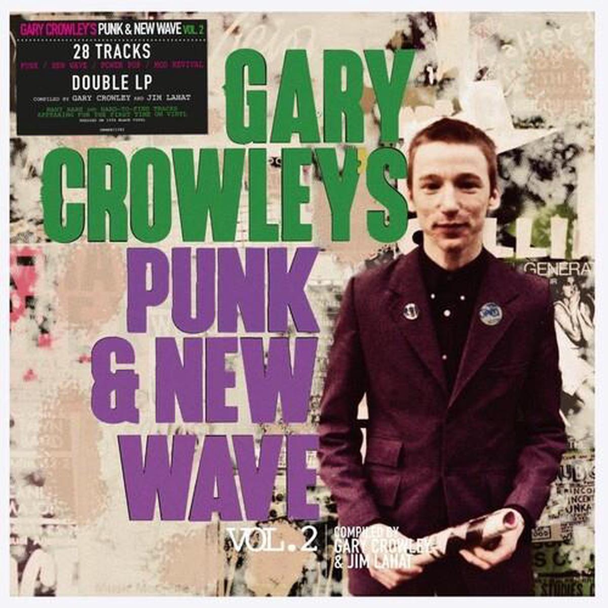 Gary Crowleys Punk New Wave 2 Various – 140-Gram Black Vinyl – Vinyl LP 140 Gram (Black)