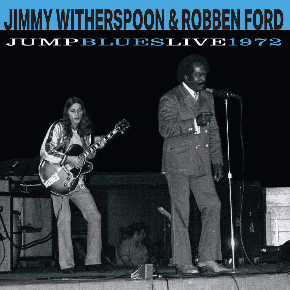 Jimmy Witherspoon 038 Robben Ford 8211 Jump Blues Live 1972 8211 Indie Exclusive Cobalt Blue LP