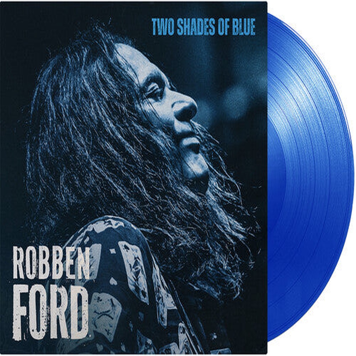 Robben Ford Two Shades of Blue – Record Album – Vinyl LP