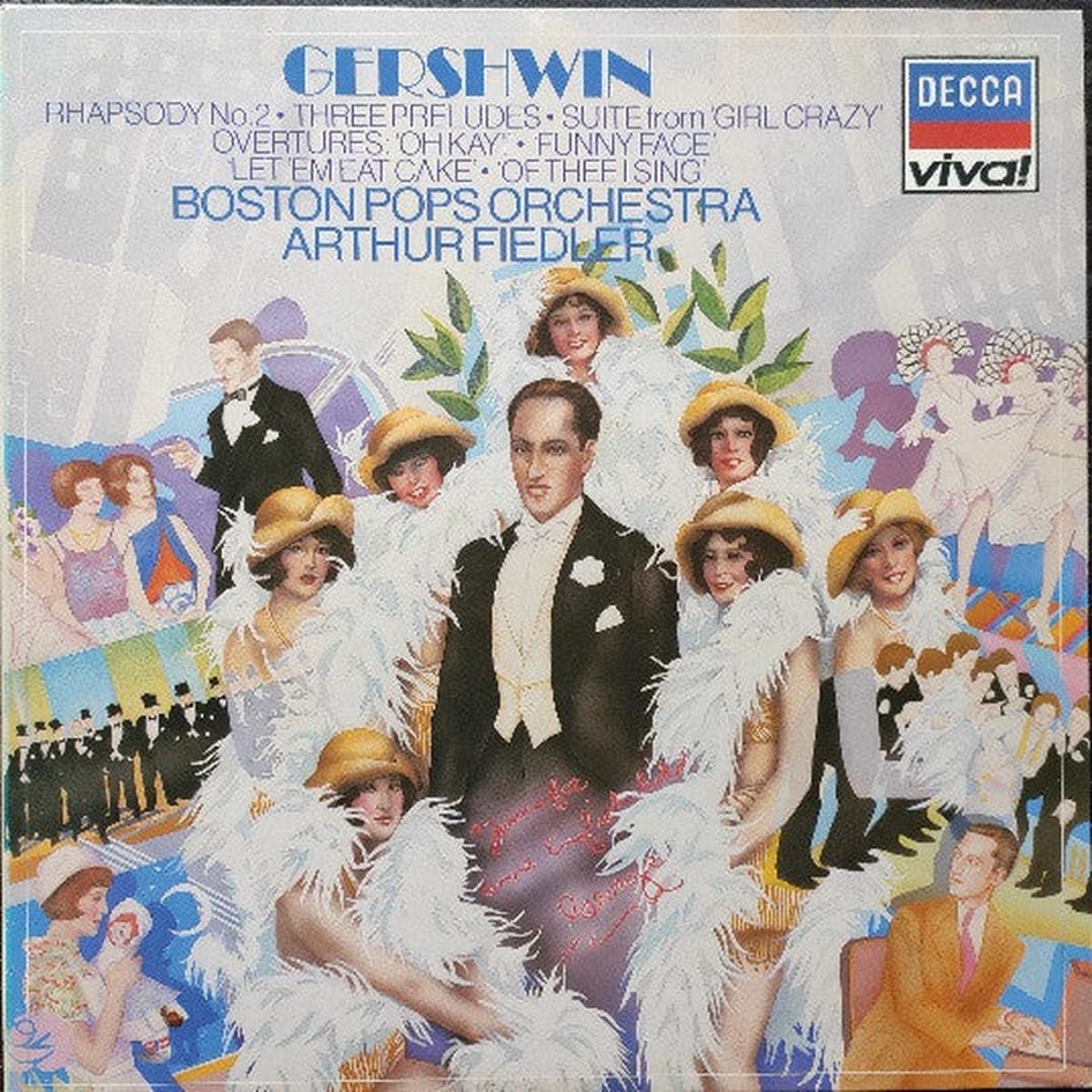 Gershwin*, Boston Pops Orchestra, Arthur Fiedler – Fiedler Conducts Gershwin – LP