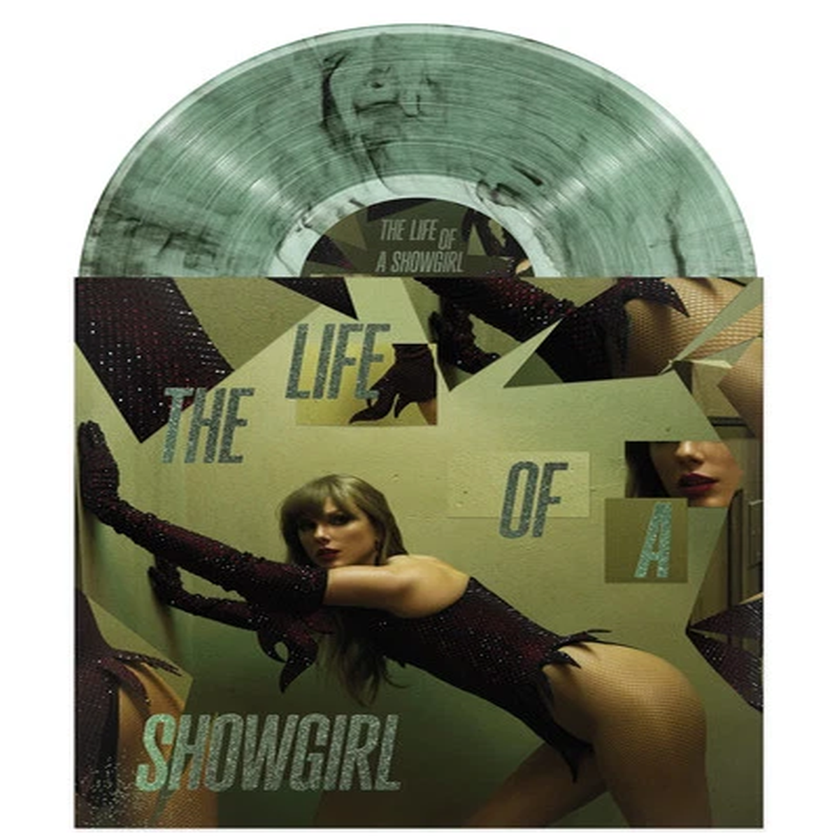 IN HAND- Life of a Showgirl The Shiny Bug Edition Wintergreen Onyx Marbled Vinyl