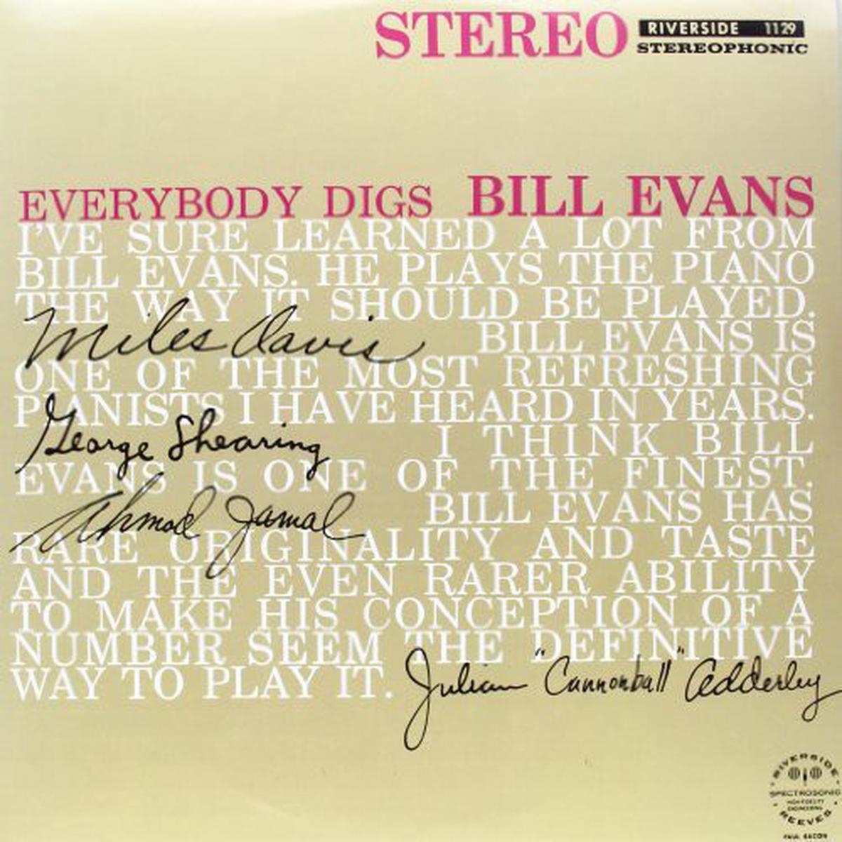 Evans, Bill – Everybody Digs Bill Evans (Vinyl)