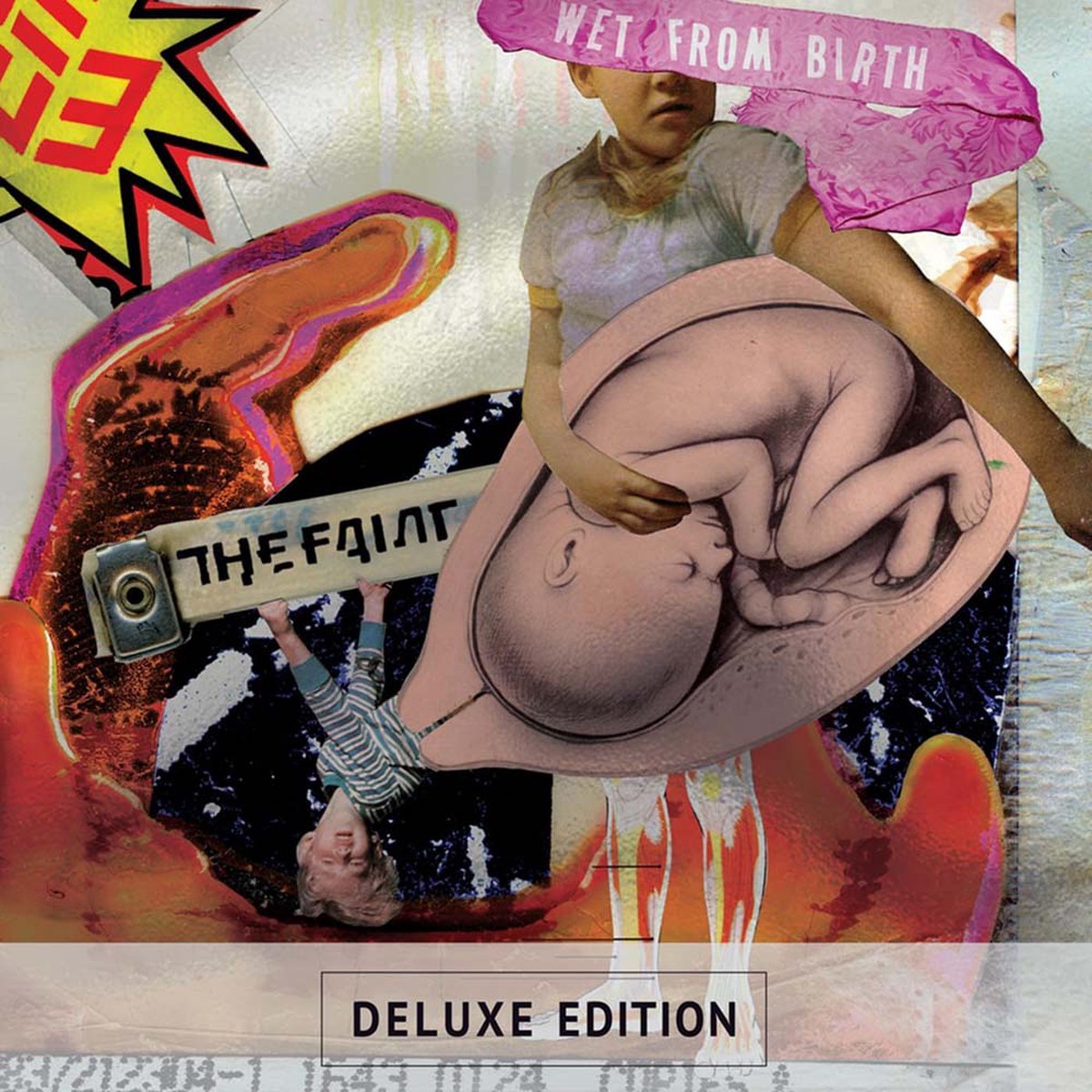 The Faint Wet From Birth Vinyl LP Deluxe Transparent Colour 2025