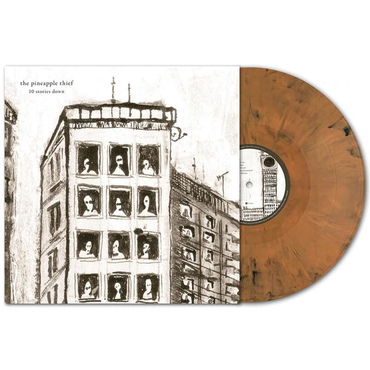THE PINEAPPLE THIEF 8211 10 Stories Down (20th Anniversary) 8211 LP 8211 Apricot 038 Black Marble Vinyl OCT 31