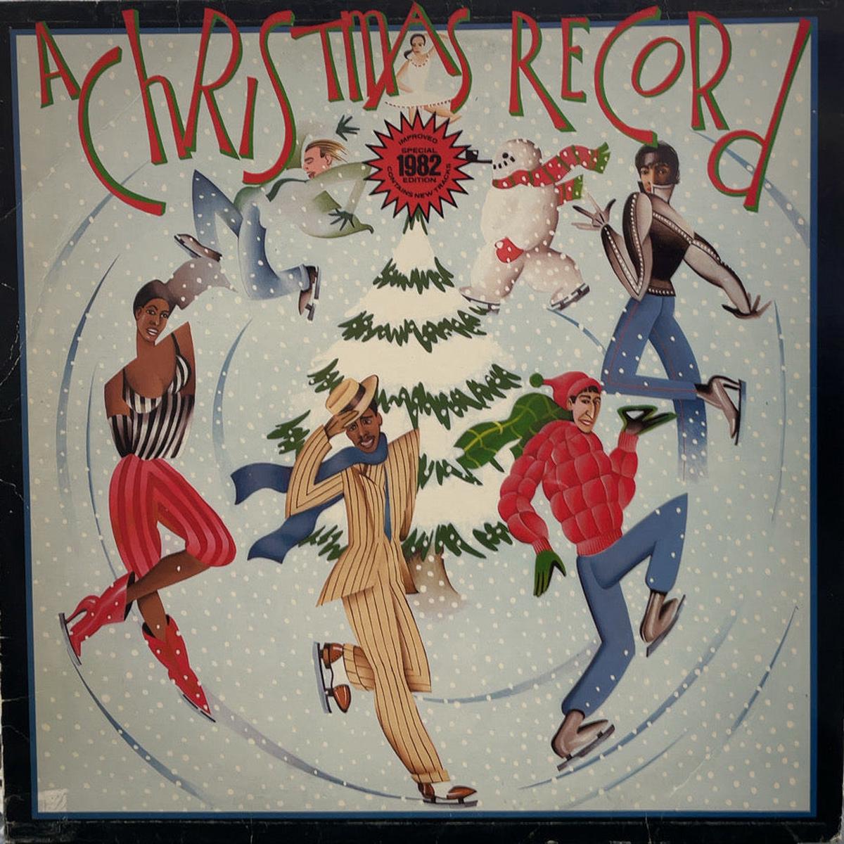 V.A. ( Suicide, James White, August Darnell ) / A Christmas Record ( Passport Records PB 6020, LP)