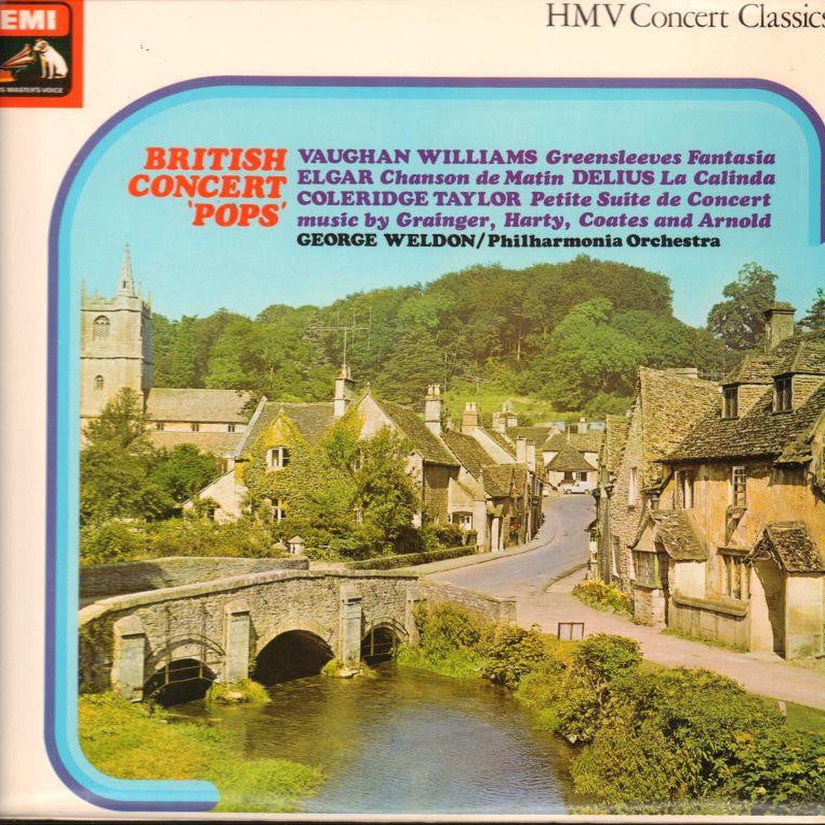 British Concert Pops George Weldon-EMI-Vinyl LP-VG/Ex