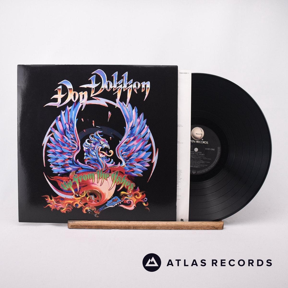 Don Dokken – Up From The Ashes – -A3 -B LP Vinyl Record – EX/EX