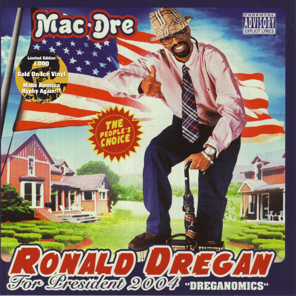 Mac Dre – Ronald Dregan – Dreganomics [Colored Vinyl] (Gol) [Limited Edition]