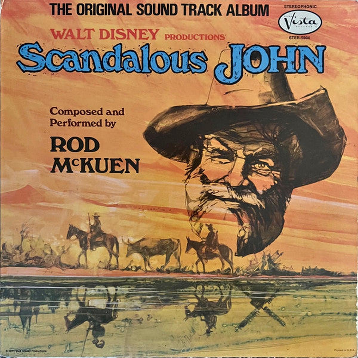 Rod McKuen – Scandalous John (The Original Soundtrack Album) – LP