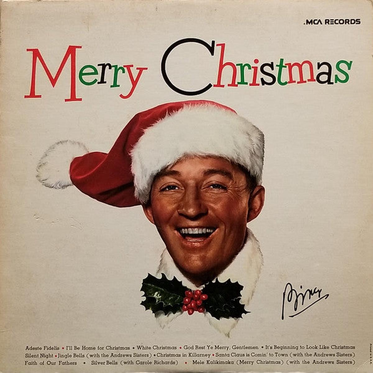 Bing Crosby – Merry Christmas (Very Good Plus (VG+)) Rock, Pop (LP, RE, Tan)