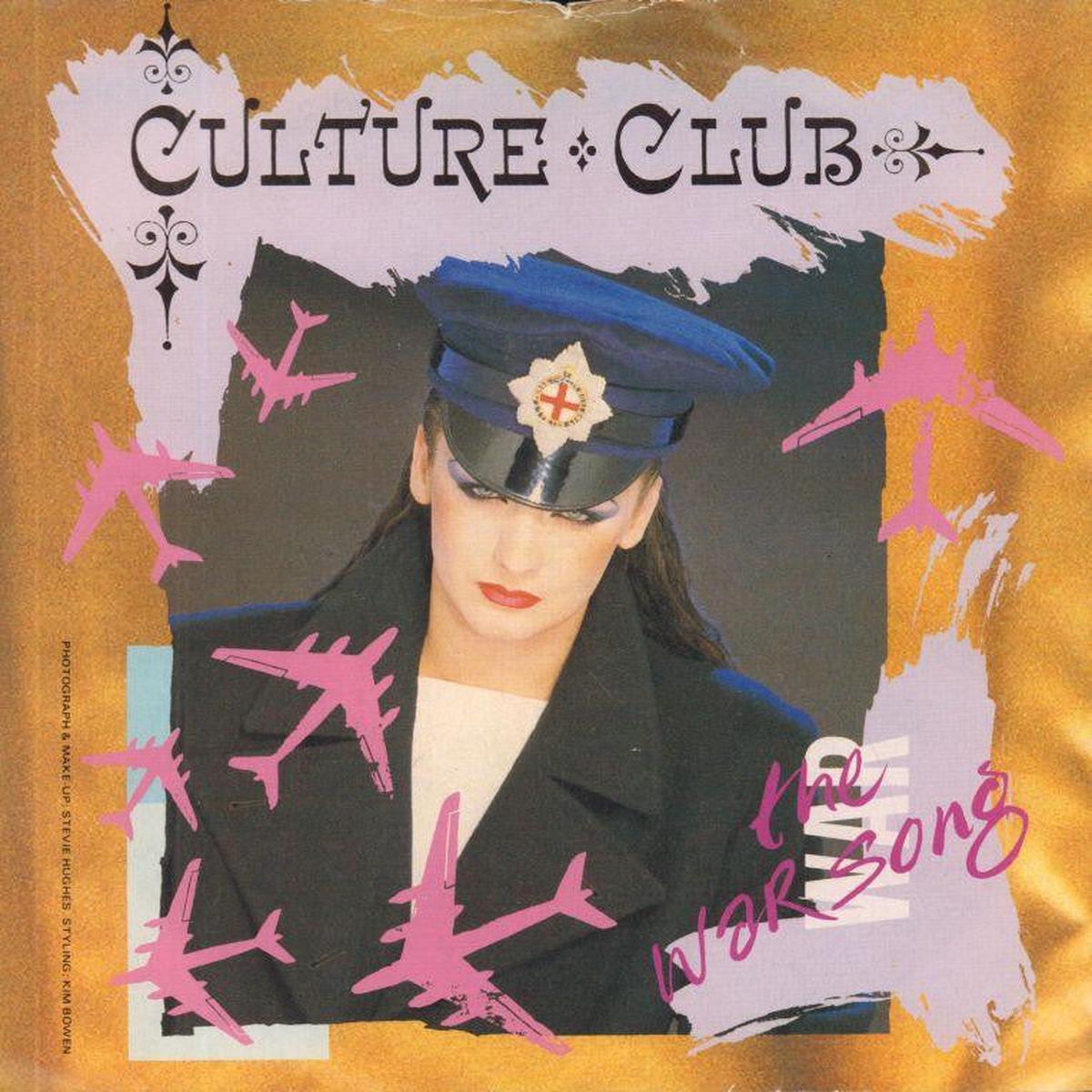 Culture Club-The War Song-7  Vinyl P/S-VG/VG+