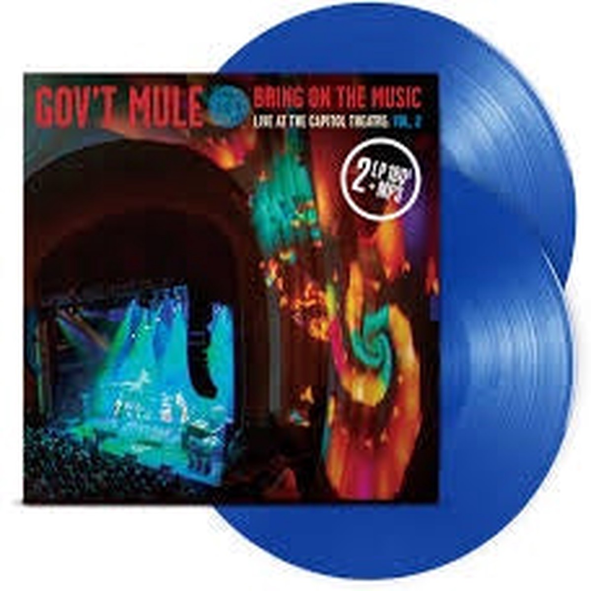 GOVT MULE-BRING ON THE MUSIC VOL. 2 BLUE VINYL 2LP *NEW*