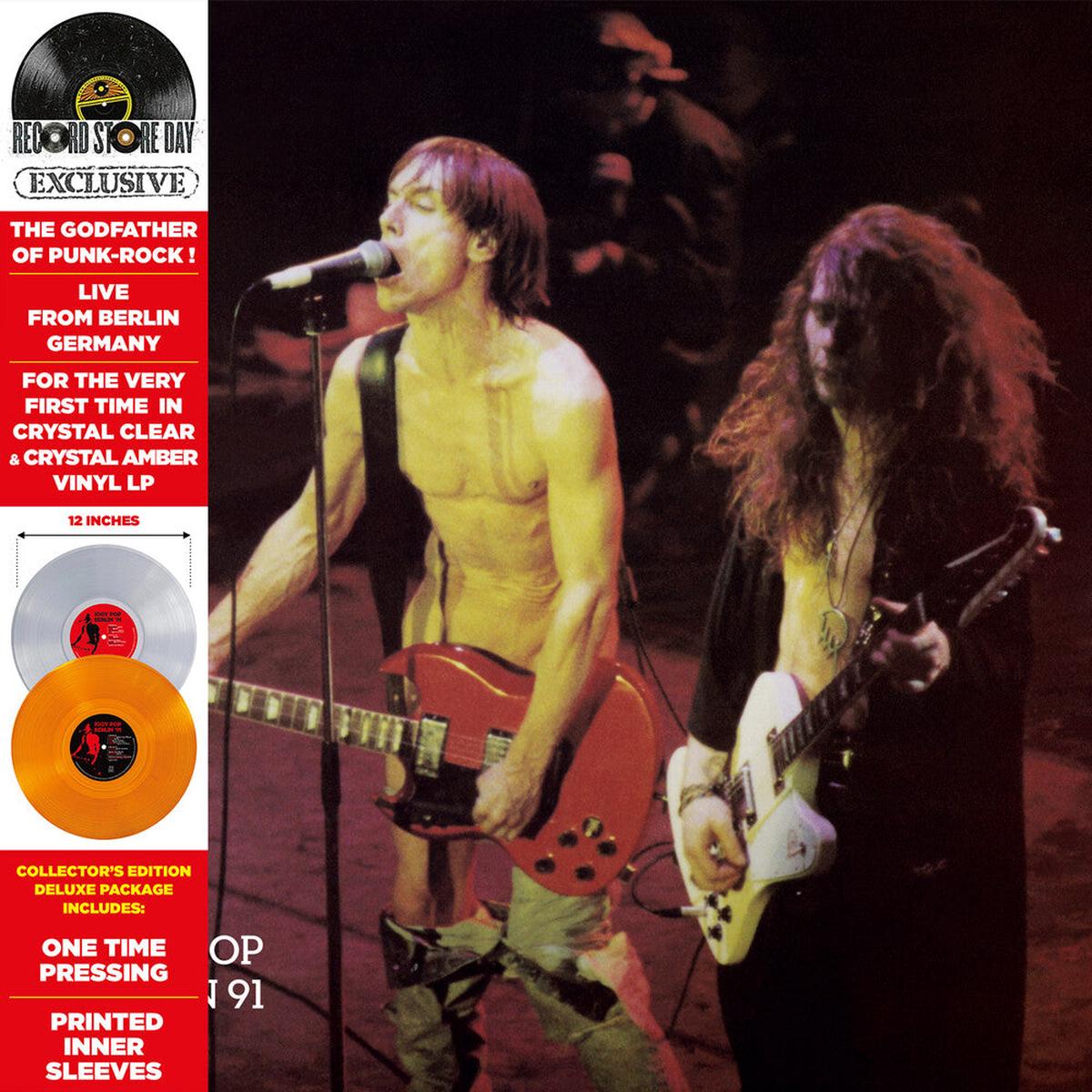 Iggy Pop – Live In Berlin (1991) (Rsd) (Blk) [Colored Vinyl] (Pnk)