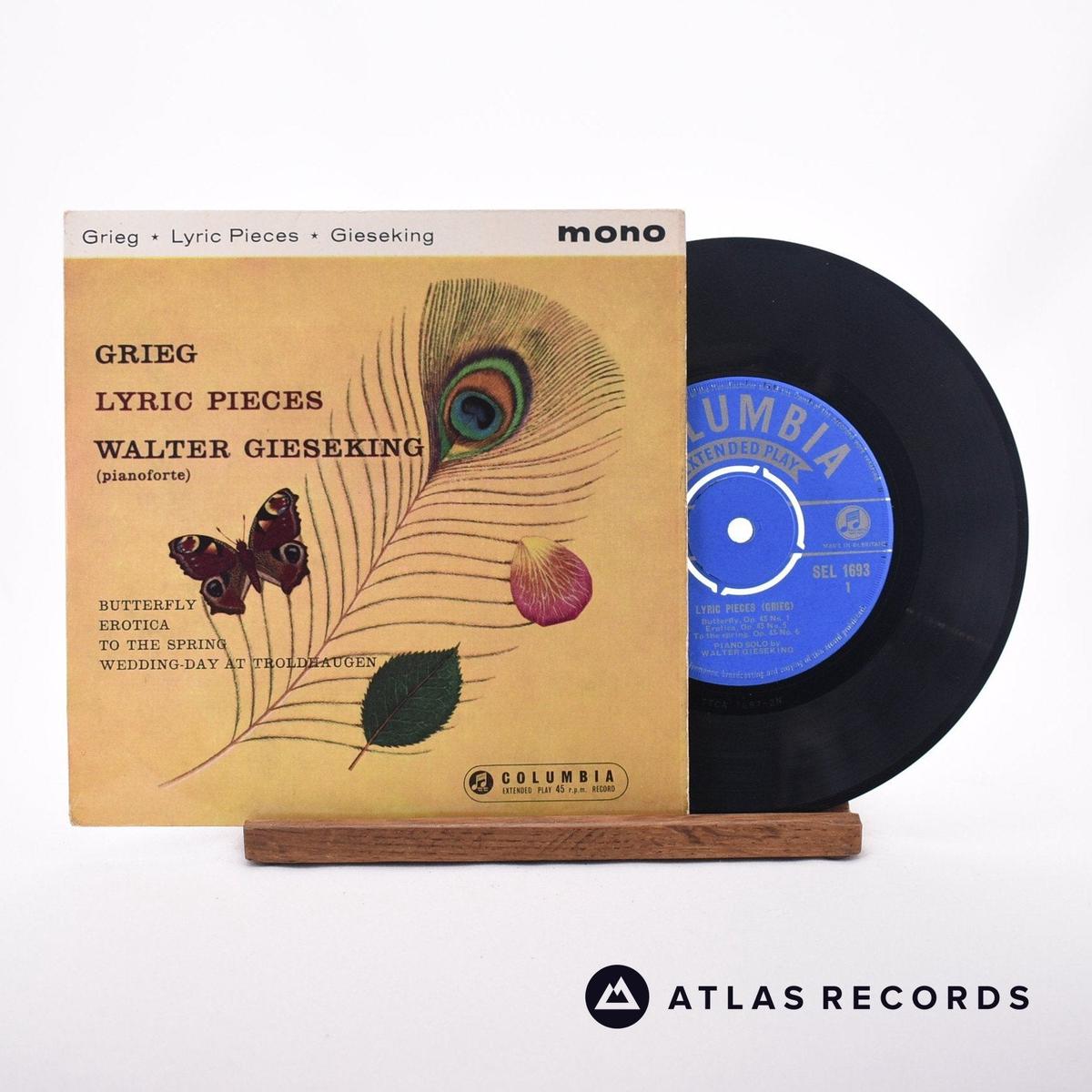 Edvard Grieg – Lyric Pieces – 7″ EP Vinyl Record – VG+/VG+