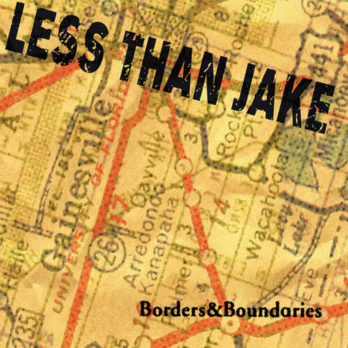 Less Than Jake 8211 Borders 038 Boundaries 2LP