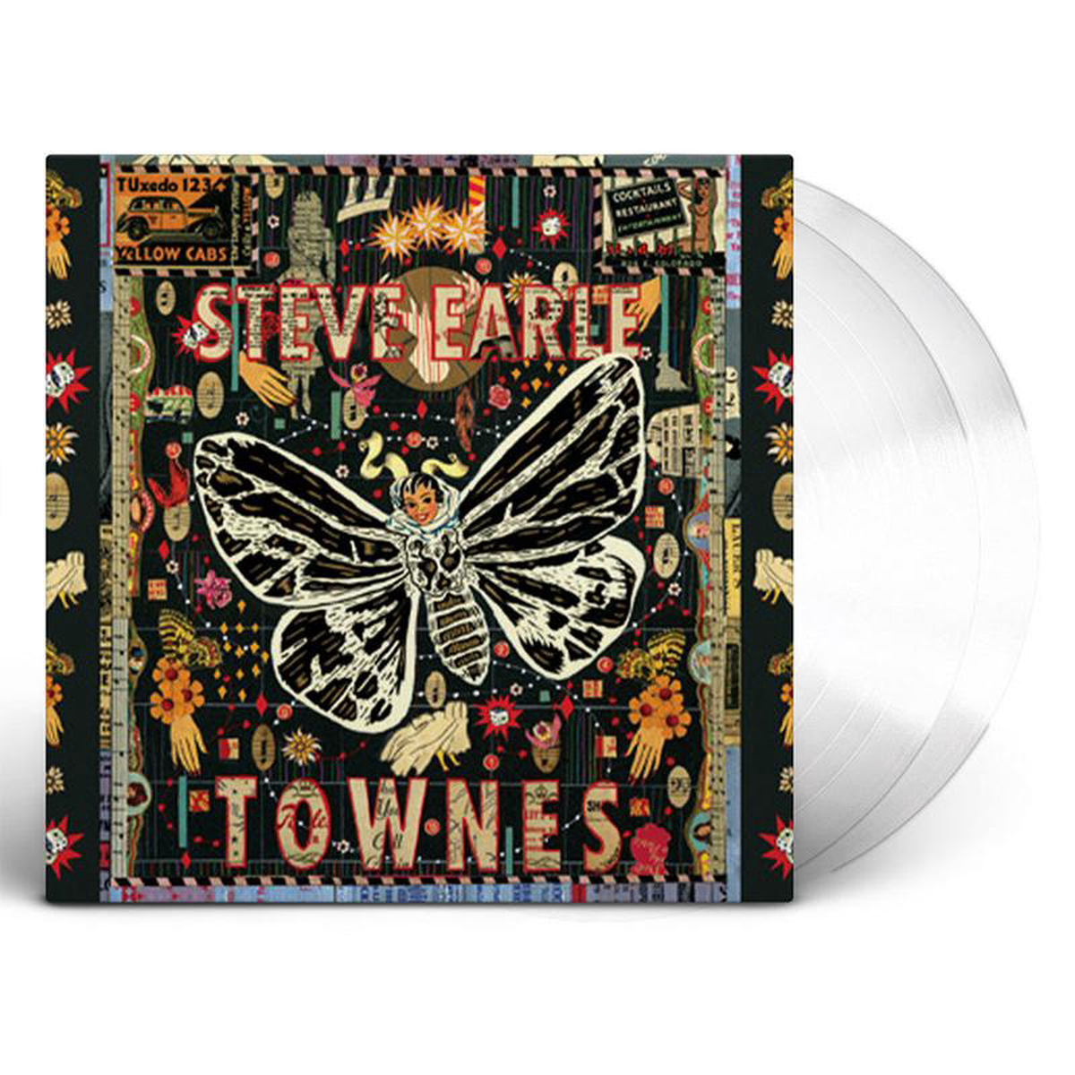 STEVE EARLE 8211 Townes 8211 2LP 8211 Clear Vinyl