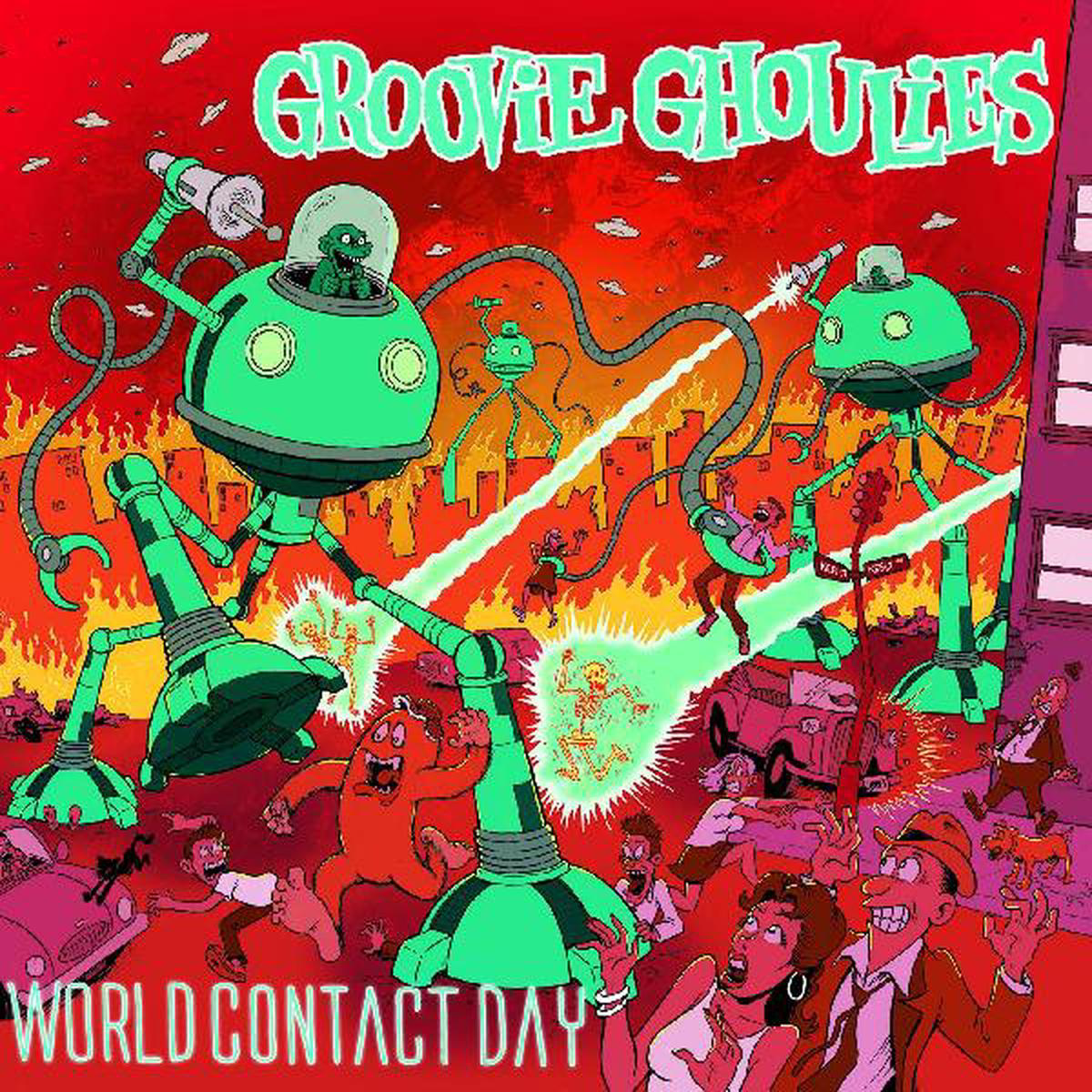 Groovie Ghoulies 8211 World Contact Day LP