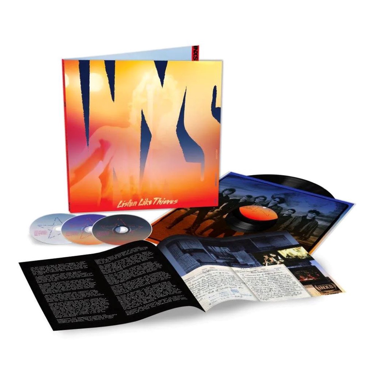 INXS Listen Like Thieves Vinyl LP + CD Fan Pack 2025