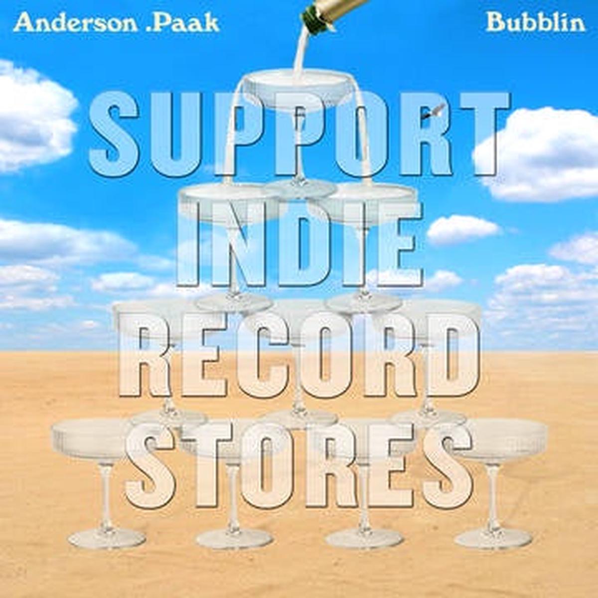 .PAAK ANDERSON-BUBBLIN CREAM VINYL 7  *NEW*