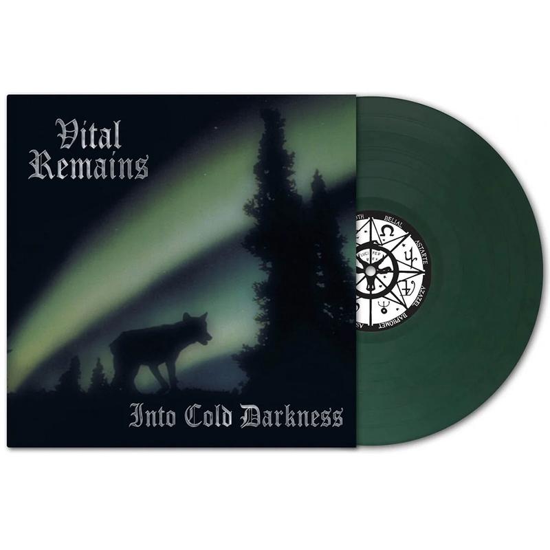 VITAL REMAINS – Into Cold Darkness (30th Anniversary) – LP – Dark Green Vinyl [NOV 21]