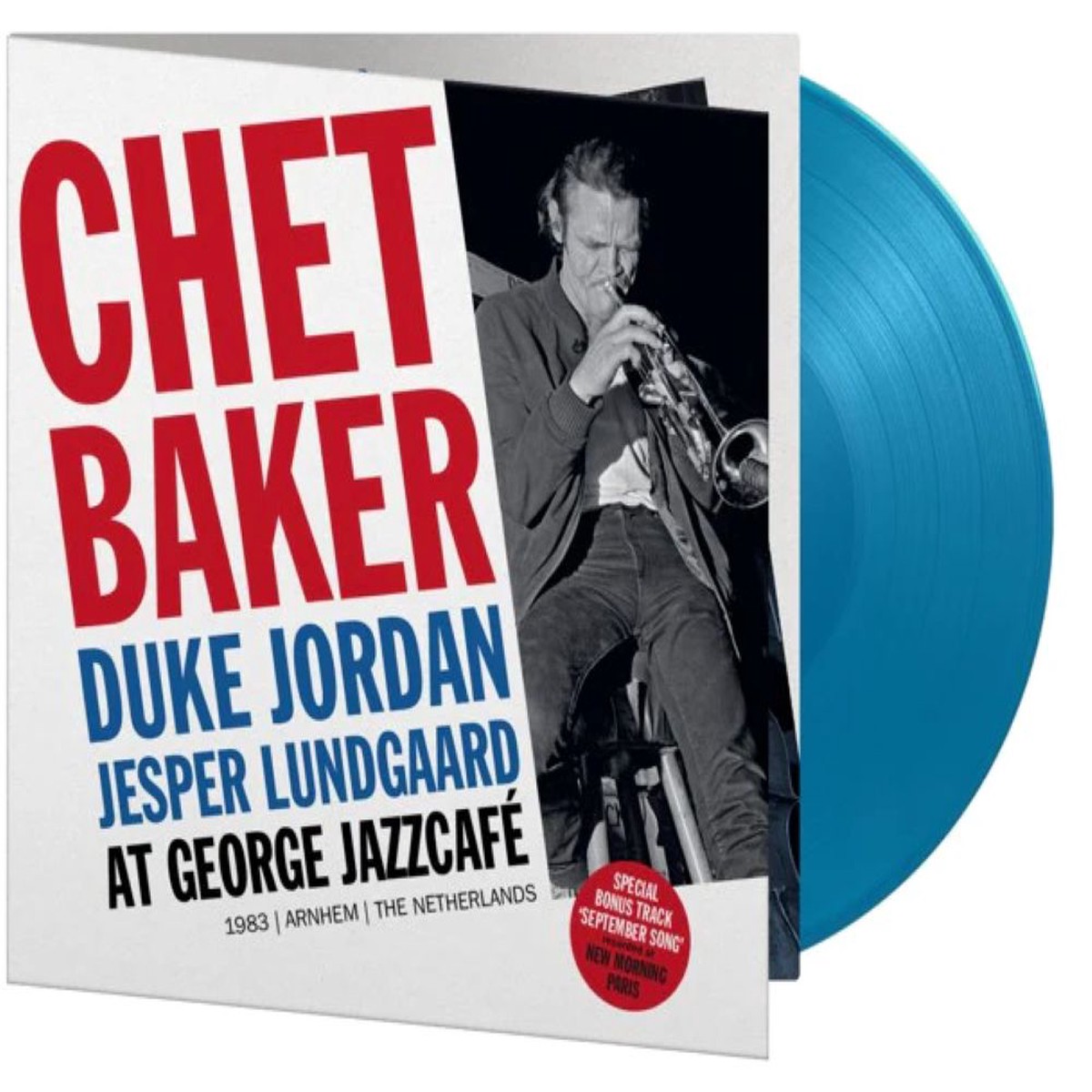 Chet Baker At George Jazzcafe , Arnhem, 1983, The Netherlands Vinyl LP Blue Colour RSD 2026