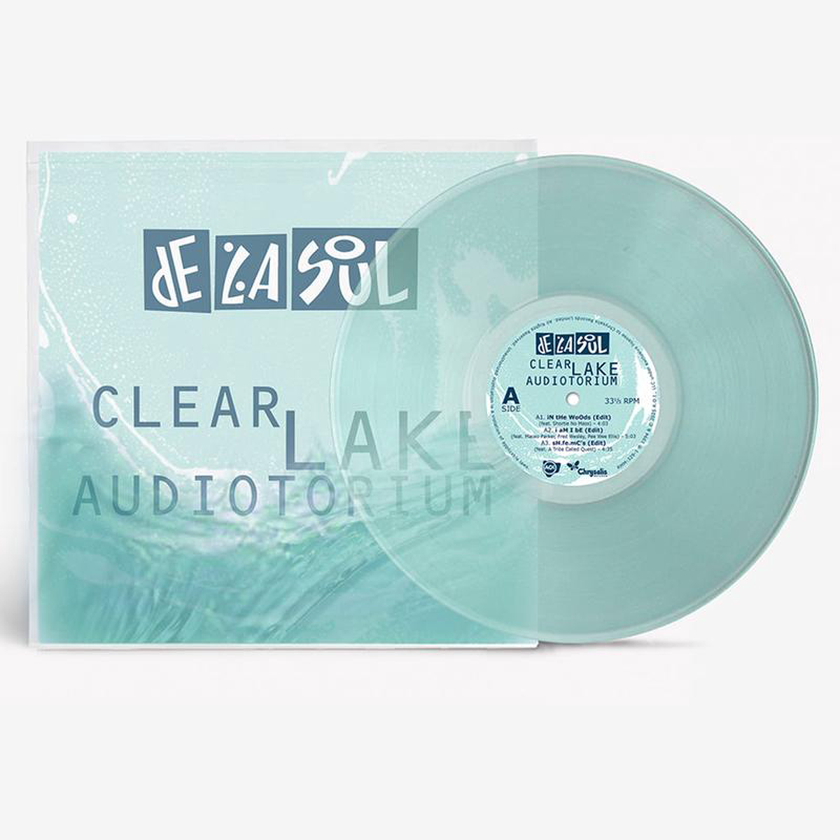 DE LA SOUL 8211 Clear Lake Audiotorium EP (Reissue in Sea Green Gel Sleeve) 8211 1282178217 8211 Sea Green Vinyl MAR 7