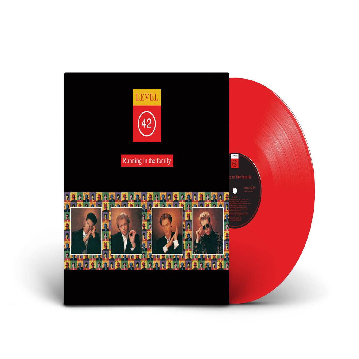 LEVEL 42 – Running In The Family – LP – Red Vinyl