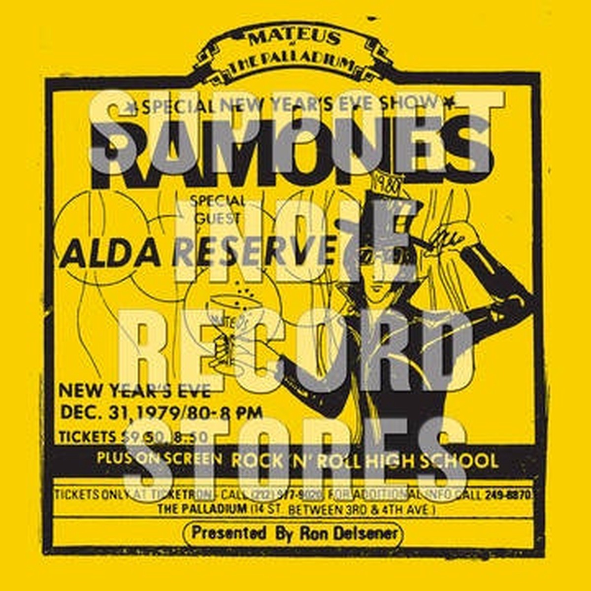 RAMONES-LIVE AT THE PALLADIUM 2LP *NEW*