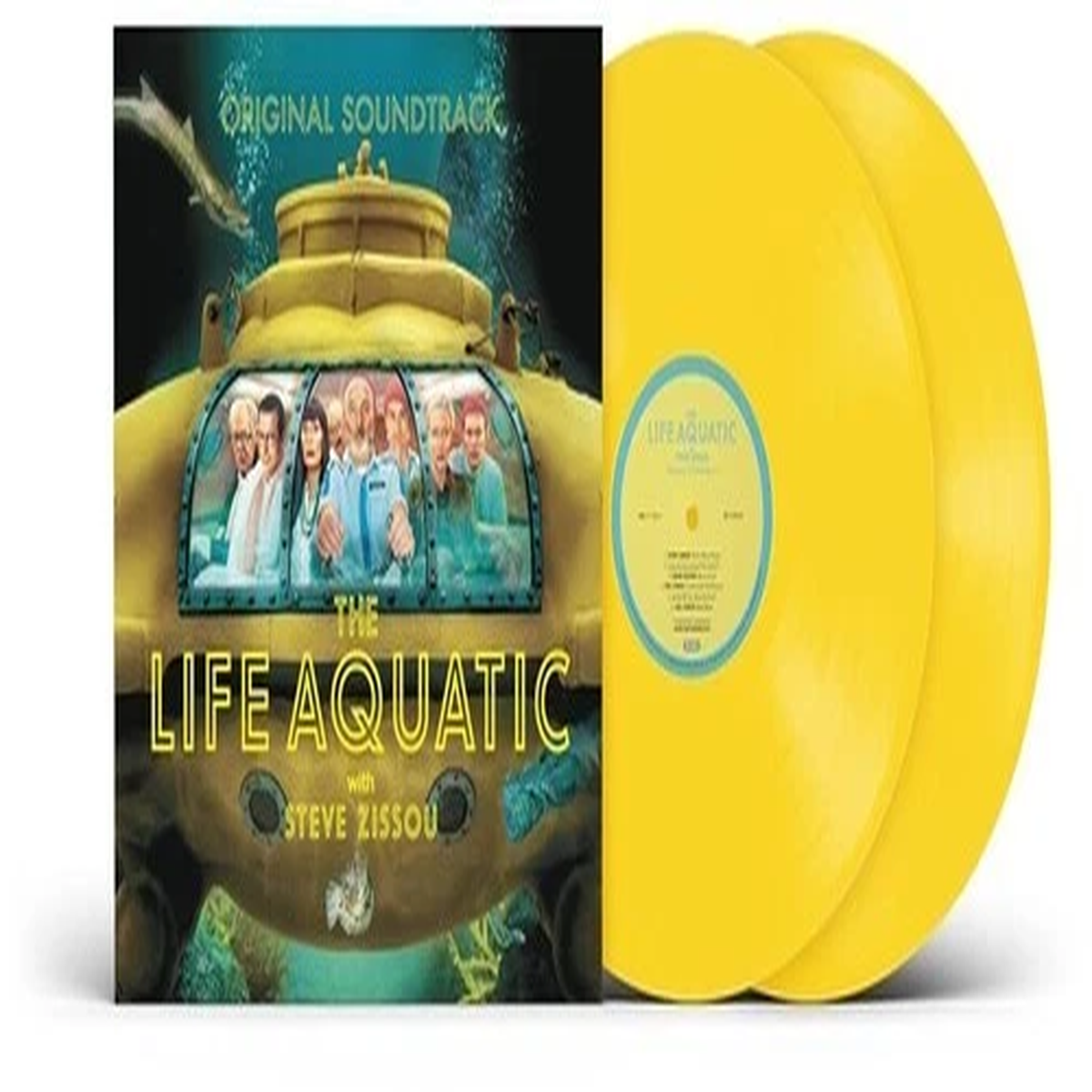 Various Artists – The Life Aquatic With Steve Zissou O.S.T. [Canary Yellow 2 LP]