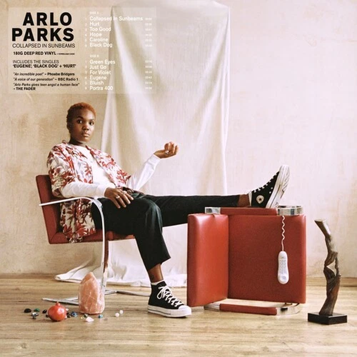 Arlo Parks – Collapsed In Sunbeams (Deep Red Vinyl) [New Vinyl LP] Colored Vinyl