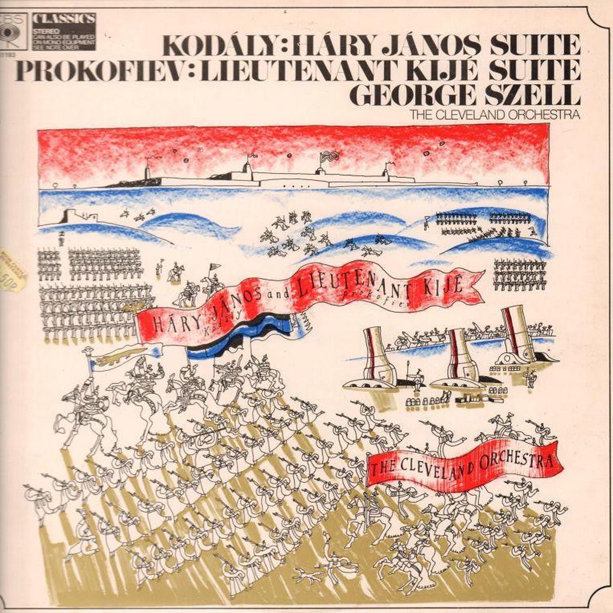 Hary Janos Suite Szell/Cleveland Orchestra-CBS-Vinyl LP-VG+/Ex