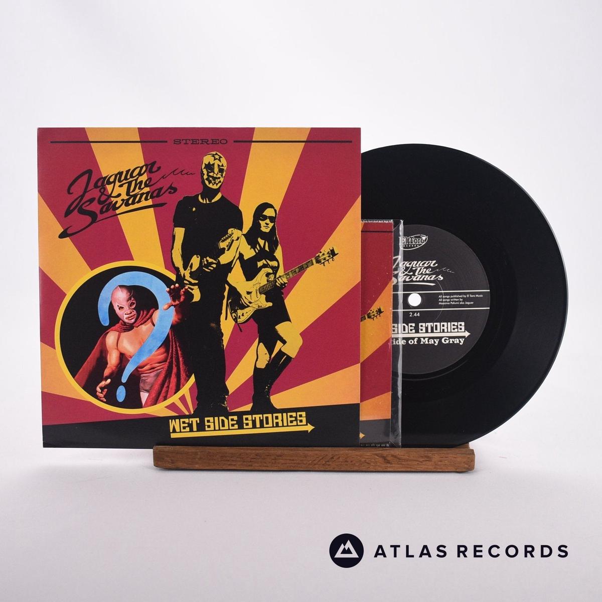 Jaguar & The Savanas – Wet Side Stories – 7″ Vinyl Record – EX/EX