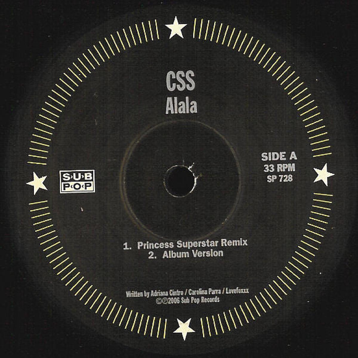 CSS / Alala (SP 728) 12inch