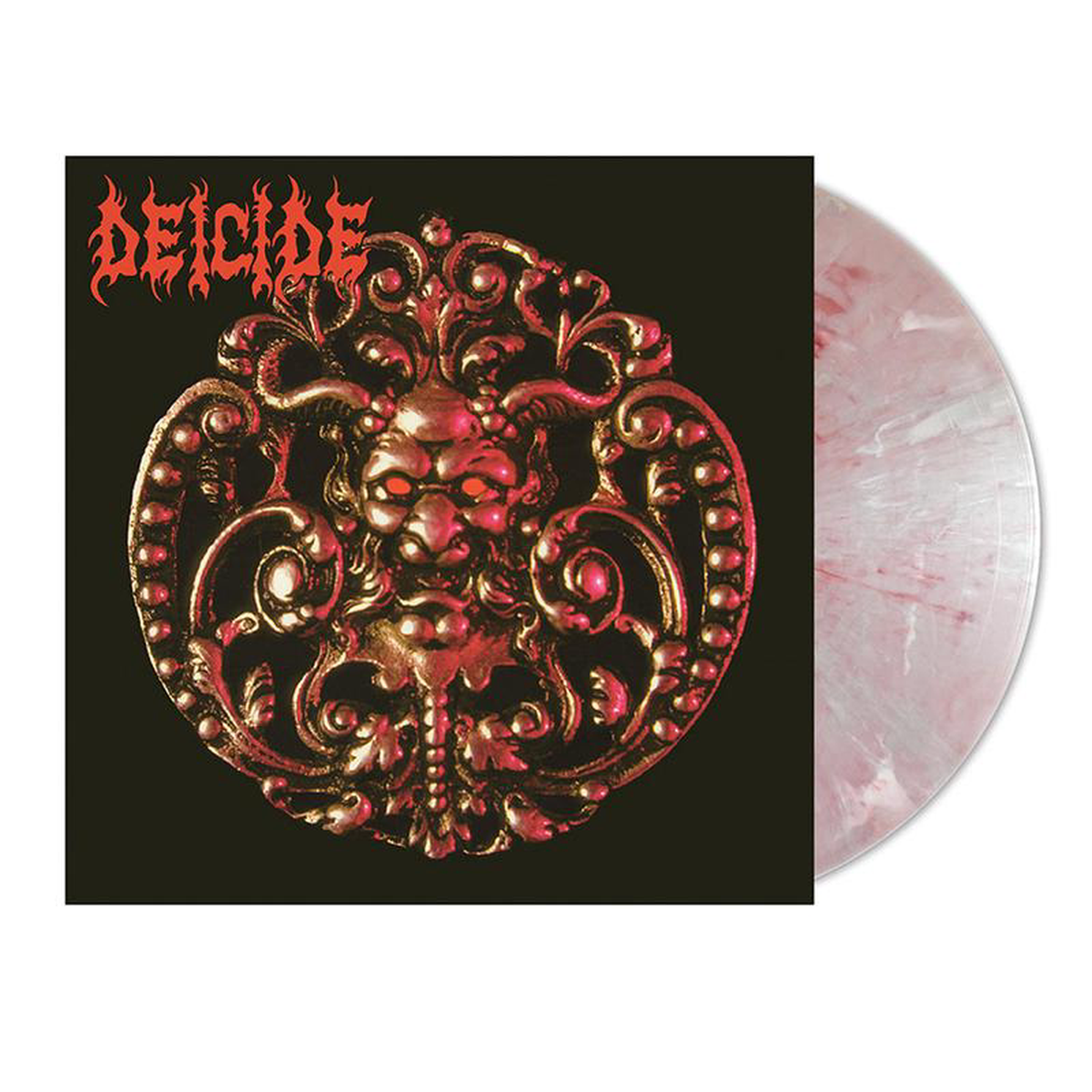 DEICIDE 8211 Deicide (Remastered) 8211 LP 8211 Metallic Red 038 White Centurion Vinyl