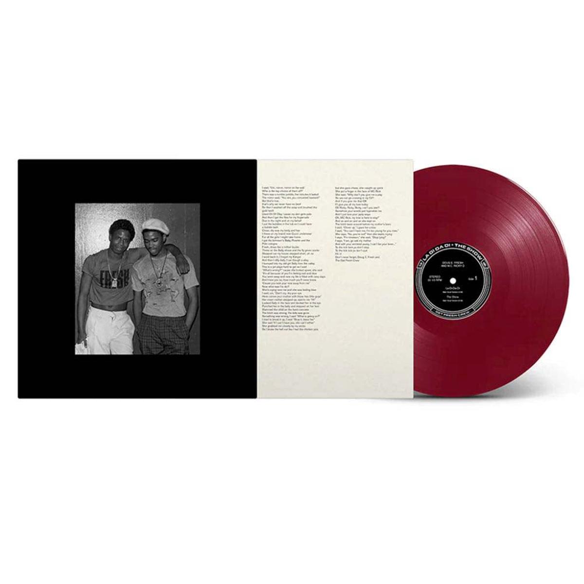 Doug E. Fresh & Slick Rick La-Di-Da-Di / The Show 12″ Vinyl Single Ruby Red Colour 2025