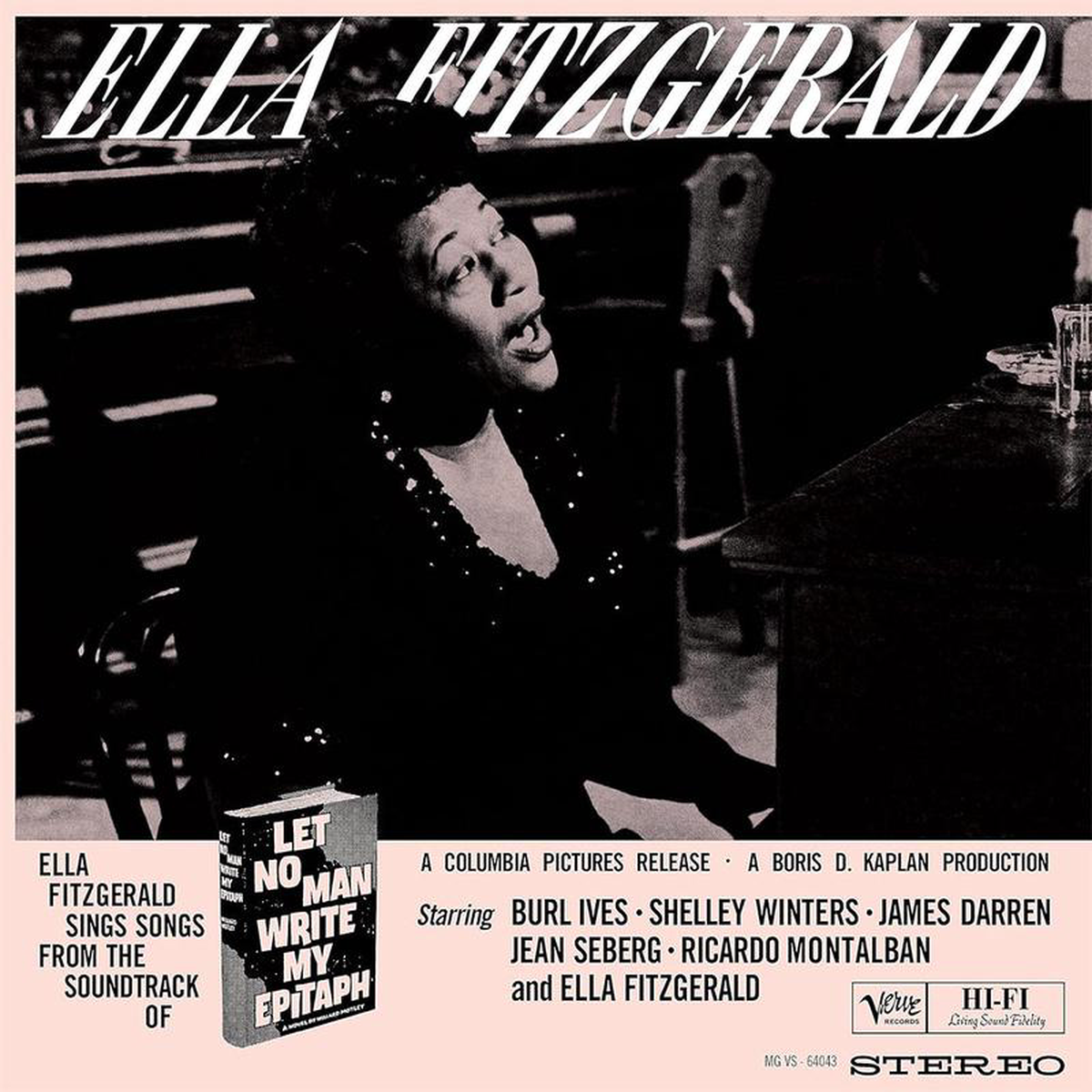ELLA FITZGERALD 8211 Let No Man Write My Epitaph (Verve Acoustic Sounds Series) 8211 LP 8211 Deluxe 180g Vinyl