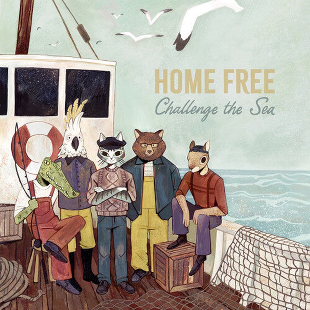 Home Free Challenge The Sea – Double Record Album – Vinyl LP