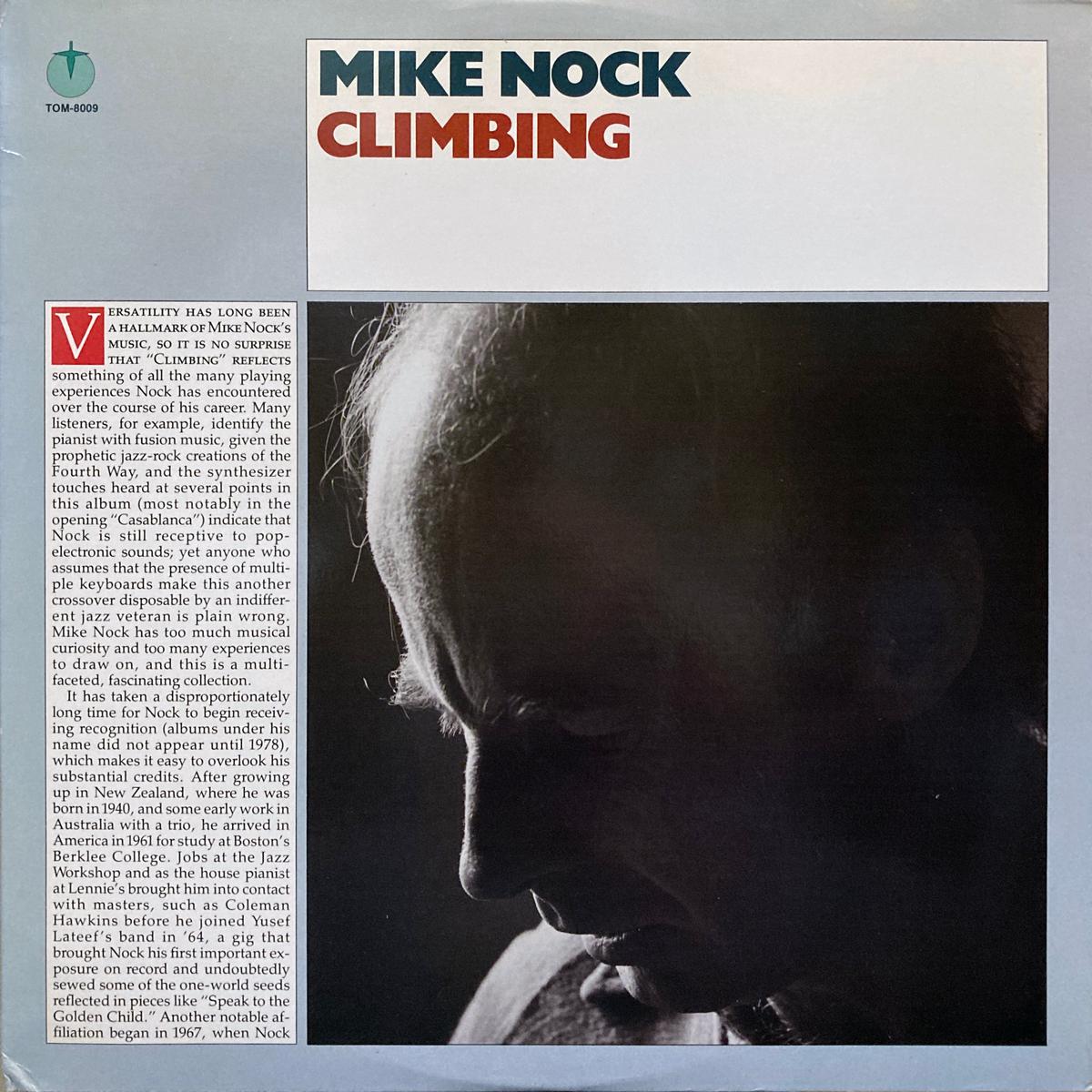 Mike Nock Climbing